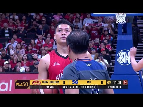 Williams SLAPPED WITH F1 after hit on Thompson | PBA Season 50 Commissioner’s Cup Finals Game 7