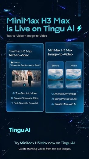 MiniMax H3 Max Is Here 🎬💙 | Cinematic Video Creation, Redefined | Tingu AI