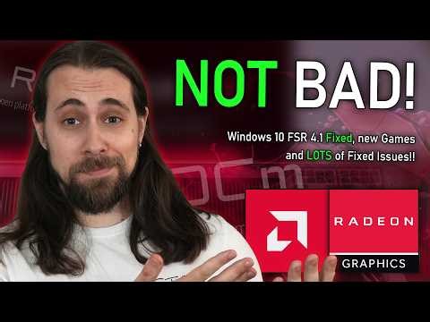 AMD Adrenalin 26.7.1 Drivers | New Games, Lots of Fixed Issues, FSR 4.1 and more!