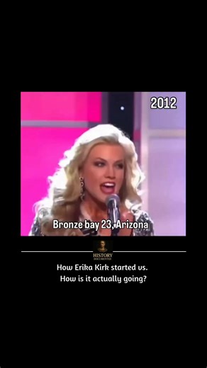 Histroy Documented Daily👀🧐 on Instagram: "Their Connection, Planned or Planted? 🤔💭 The origin of Erika Kirk’s story can be found on the stage of Miss Arizona USA that evening in 2012, a date pageant that pageant insiders still discuss. She naturally prevailed, and as a result, she immediately entered Donald Trump’s inner circle. Something about their relationship has always felt a bit too perfect, a bit too close, from their initial handshake backstage to their later reunion and their unusua