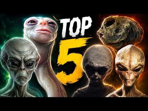 Top 5 Real Aliens Caught on Camera (WARNING: Terrifying Footage)