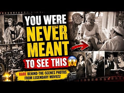 Rare Behind-The-Scenes Photos From Legendary Movies You’ve NEVER Seen Before 😱