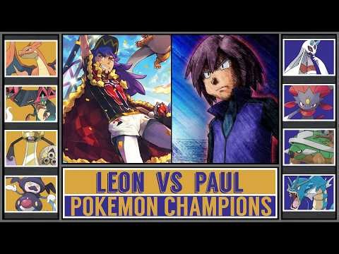 LEON vs PAUL [Pokémon Anime Battle]