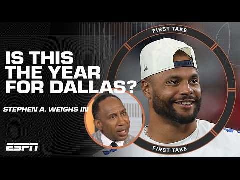 Stephen A. says the Cowboys should WIN THE NFC EAST 😱 | First Take
