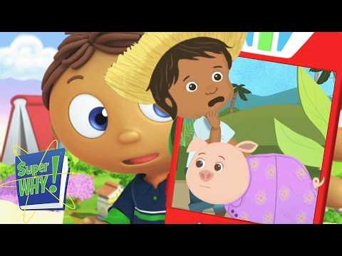 The Silly Pig in a Dress Mystery! | Super Why - WildBrain | Full Episodes for Kids