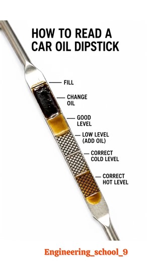 🚗 How To Read A Car Oil Dipstick Properly | Engine Oil Level Check Guide 🔧