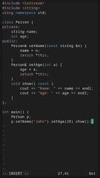 Clean and Fluent Code with Method Chaining