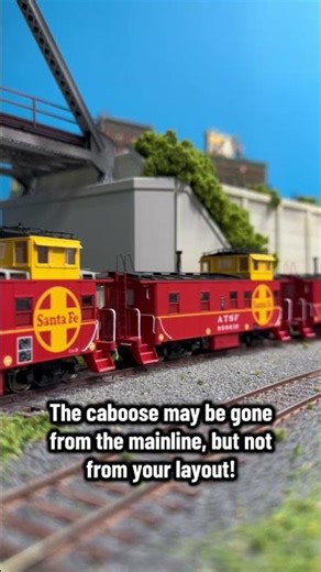 A true end-of-train classic for serious railroaders… 🚂 #hoscale #modelrailroad #modeltrains