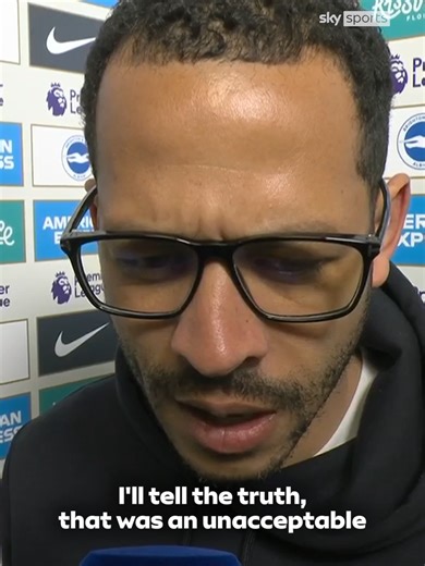 Liam Rosenior did not hold back after Chelsea's 3-0 defeat to Brighton 😤 #Chelsea #PremierLeague #Brighton