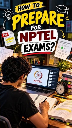 How to Prepare for NPTEL Exams? 📚🔥 #shorts #nptel #exam #assignmentsolutions