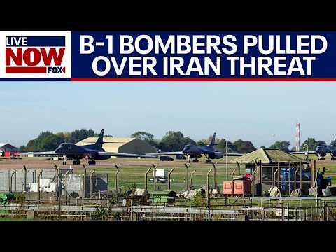 B-1 bombers pulled amid Iran drone threat