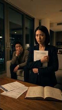 夫が「君には財産を渡さない」と宣言――私は静かに契約書を開いた