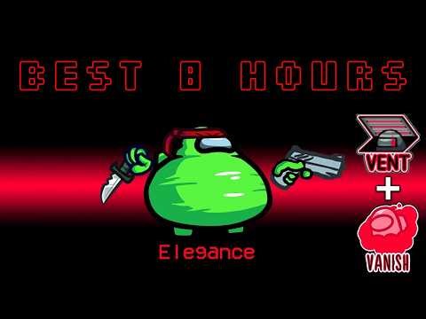 8 Hours of Relaxing Among Us to Fall Asleep To (Funny Moments) | Elegance #10