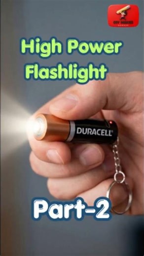 🔦 Final Result is HERE! ⚡DIY High Power Mini Flashlight (Part 2) 💡Small size, BIG power 🔥