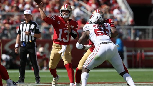 Purdy throws 4 TD passes to lead the injury-depleted 49ers to a 36-30 win vs. the Cardinals