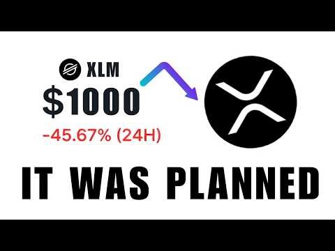 $1,000 PER XLM IS POSSIBLE BUT IT NEEDS XRP TO DO!?