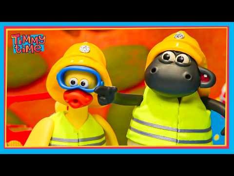 TIMMY AND YABBA ARE BRAVE FIREFIGHTERS! 🧑‍🚒🚒 | Timmy & Friends