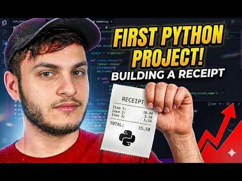 Your first real Python project | the series of 100 projects