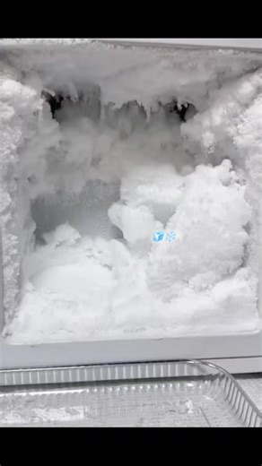 ASMR Ice Eating: Freezer Frost Sounds