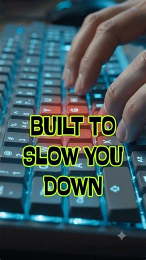 The REAL Reason Your Keyboard Is QWERTY, Not ABCD #shorts #historyfacts #curiousnova #dailylearning