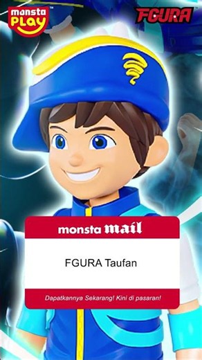 Monsta Mail - BoBoiBoy Taufan #taufan #boboiboy #fgura