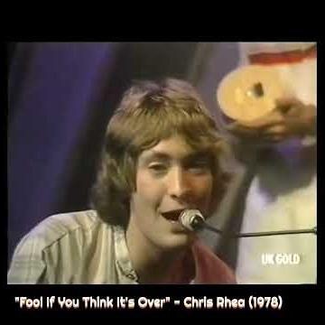 Chris Rhea - "Fool If You Think It's Over",#fun-music-videos,#70s-memorable-songs