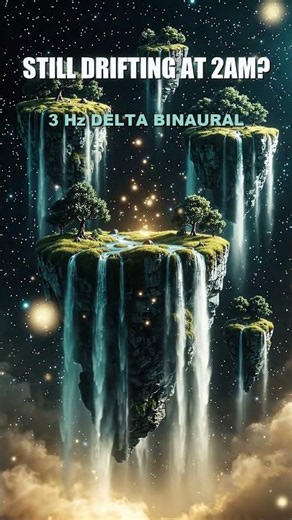 Mind still drifting at 2 AM? 🏝️ | Delta Binaural Beats for Deep Sleep (3 Hz) | BrainSync
