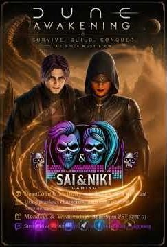 🌵 LIVE NOW – Dune Awakening 🪱 | Desert Survival, Spice & Sandworms w/ Sai & Niki Gaming (+ Friends)