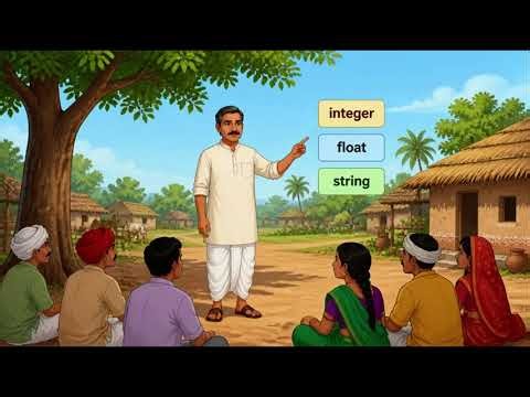 🐍 Python in an Indian Village 🇮🇳 | An AI Animated Story #Shorts