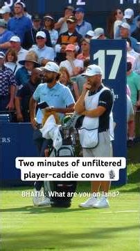 This is golf mic’d up 🎙️👀