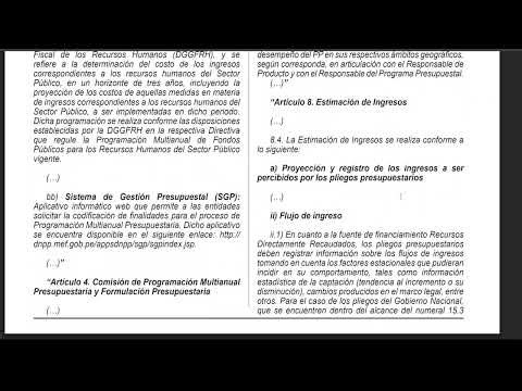 RS N 0007-2025. Modifica la Directiva 002-2024.“Programación Multianual Presupuestariay Formulación”