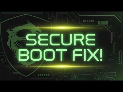 How to Enable Secure Boot for Anti Cheat on MSI Motherboards