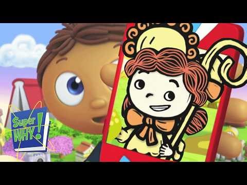 Little Bo Peep's Missing Sheep Mystery! | Super Why - WildBrain | Teaching to Read