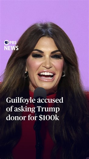Guilfoyle accused of asking Trump donor for $100k