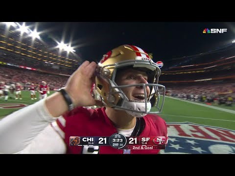 Purdy gets SF hyped with another rushing TD