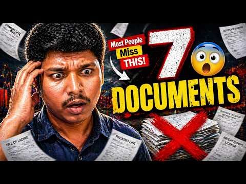 7 Shipping Documents You MUST Know 😳 | Import Export Guide India