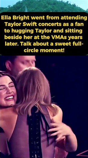 Ella Bright Went From Taylor Swift Fan to Sitting Beside Her at the VMAs
