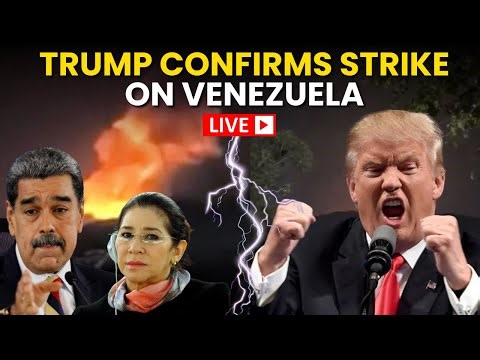 WATCH LIVE: Trump Confirms Strike On Venezuela | Venezuela President Nicolas Maduro Captured