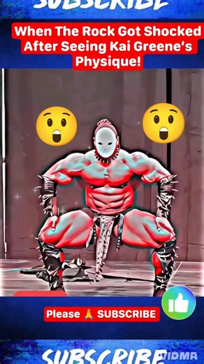 When The Rock Got Shocked After Seeing Kai Greene’s Physique! #wwe #wrestling #boxing #ufc