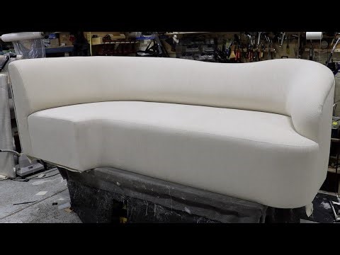 Simple Way To Upholster a Tight Seat and Back Sofa- ALO UPHOLSTERY