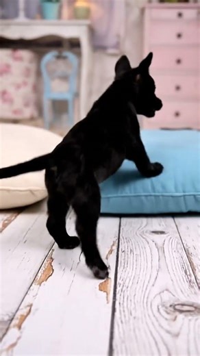 Schipperke Pillow Prance