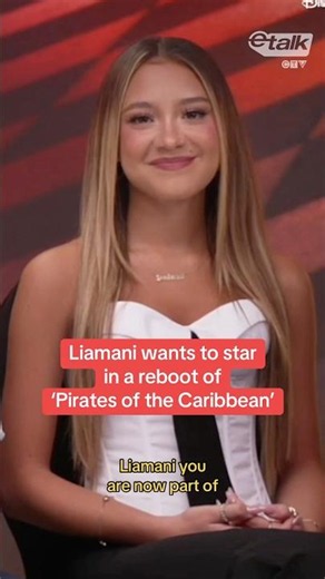 ‘Descendants: Wicked Wonderland’ star Liamani wants to star a ‘Pirates of the Caribbean’ reboot