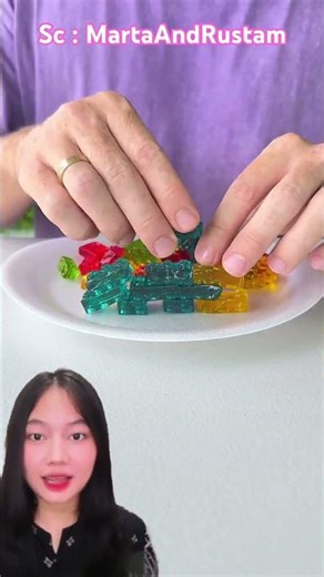 Lego candy blocks⁉️ MartaAndRustam