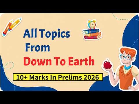10+ SURE SHOT MARKS IN PRELIMS : All DTE Articles In SINGLE VIDEO 