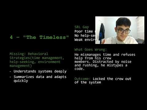 Scenario Based Self Regulated Learning Training