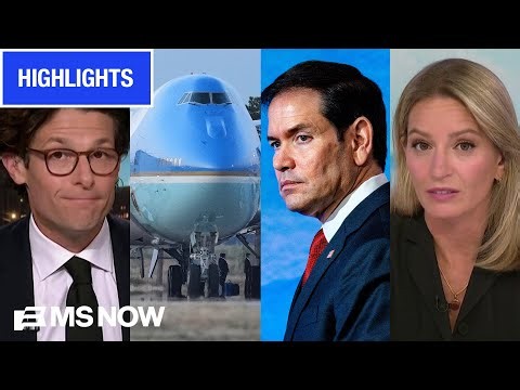 MS NOW reacts to Trump Cabinet members LEFT BEHIND as decoys in ‘Air Force One bait and switch’