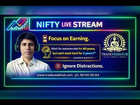 NIFTY LIVE STREAM on Option's Market | KalpaVruksha Model in Action | 01-04-2026 | TradeVedaHub