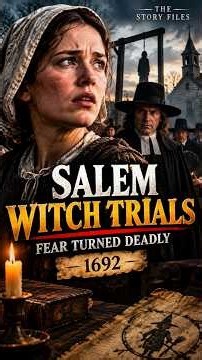 The Salem Witch Trials: How Fear Turned Deadly in 1692 😨