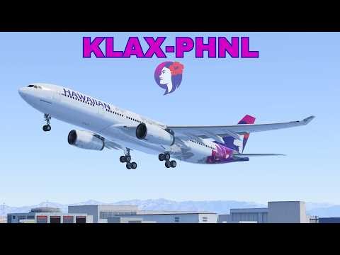 🔴 INFINITE FLIGHT LIVE | A330-200 | Los Angeles ✈ Honolulu | Hawaiian Airlines A330-200