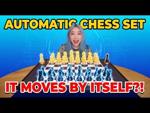 Robotic Chess Set review! Unboxing Chessnut's self moving AI board of the future.